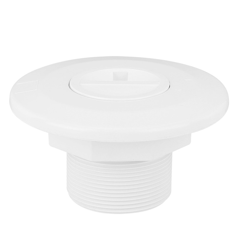 G2in Male Thread Plastic Swimming Pool Drainer Floor Drain Outlet