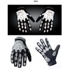Reflective Renden Qepae Cycling Gloves Sports Gel Gloves Grey, X-Large