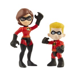 The Incredibles 2 Elastigirl & Dash Junior Supers Action Figure 2-Pack, Approximately 3" Tall