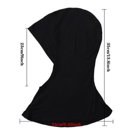 3 Pieces Modal Hijab Turban Muslim Hijab Cap Adjustable Muslim Scarf Stretchy Head Scarf for Women (3 Pieces)