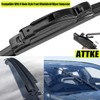 Quiet Windshield Wiper Blades for Jeep Wrangler 2007-2017 (15" +