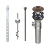 Keeney K820-77VB Bathroom Sink Mechanical Pop Up Drain, Venetian Bronze