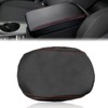 SYudwen Black Car Armrest Storage Box Lids Car Center Console
