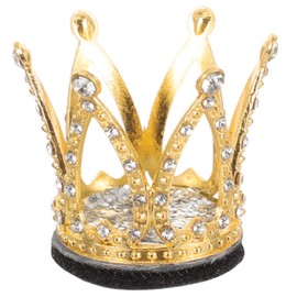 iplusmile Elegant Crown Helmet Decoration Motorcycle Ski Helmets Durable and Glittering Ornament