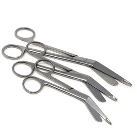 Set of 3 Lister Bandage Scissors 4.5" 5.5" 7.25" Stainless Steel (A2ZSCILAB BRAND)
