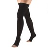 Thigh High Support Socks with Open Toe Cap For Women