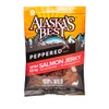 Alaska Best Jerky Salmon Pepper Pouch Packet 3 Ounce