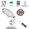 Fish Grilling Basket for Grill - Stainless Steel Basket, Non-Stick