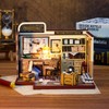 Flever Dollhouse Miniature DIY House Kit Creative Room with Furniture