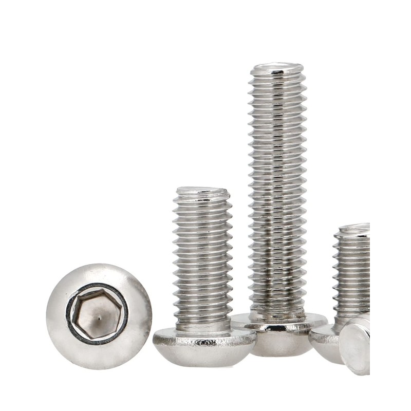 IMScrews 1/4-20 x 1 Button Head Socket Cap Bolts Screws,