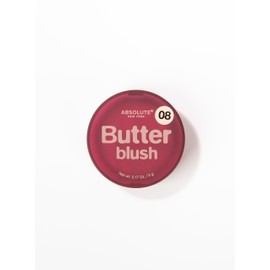 Absolute New York Butter Bronzer Blush, Soft Pressed Powder, Highly Pigmented with Ultra Fine Shimmer (MFFB08 Plum Butter)