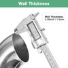 M METERXITY 2-Pack OD 3 Inch 90 Degree Mandrel Bend