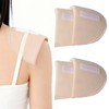 2 Pairs Set-in Shoulder Pads, 1.5cm Thickening Foam Shoulder Pads