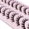 Natural False Eyelashes Faux Mink Lashes Wispy Cat Eye Lashes