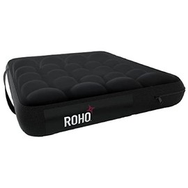 Roho Mosaic Cushion, Standard, Inflatable Seat Cushion for Office Chair, Wheelchair, Cars, Home Living, & Back Pain Support, Adjustable Cushion with Stretchable Cover & Non-Skid Bottom, 18" x 16"
