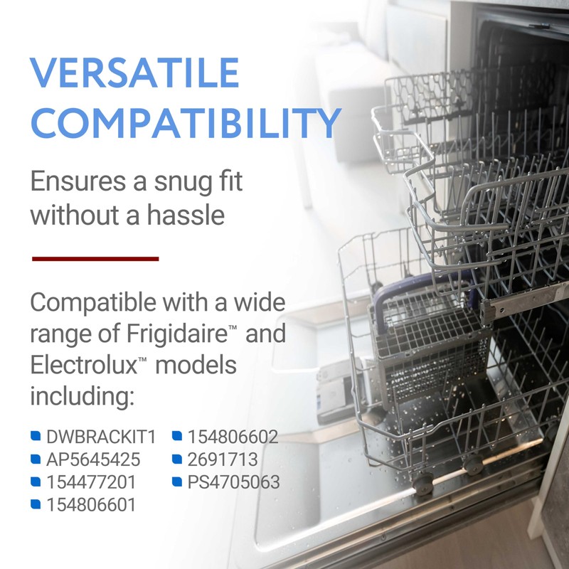 Impresa Dishwasher Side Mount Bracket Kit - Compare to DWBRACKIT1