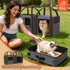 Cat Carrier Bag Large for Travel: 2-in-1 Cat Carrier Soft