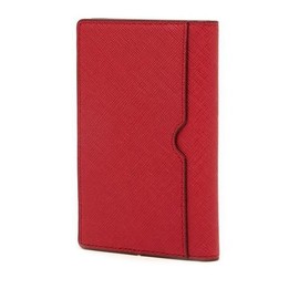 Hazzys (광주신세계)레드 퍼피로고 플랫 카드지갑 HIHO5E134R2 (Gwangju Shinsegae) Red Puppy Logo Flat Card Wallet HIHO5E134R2