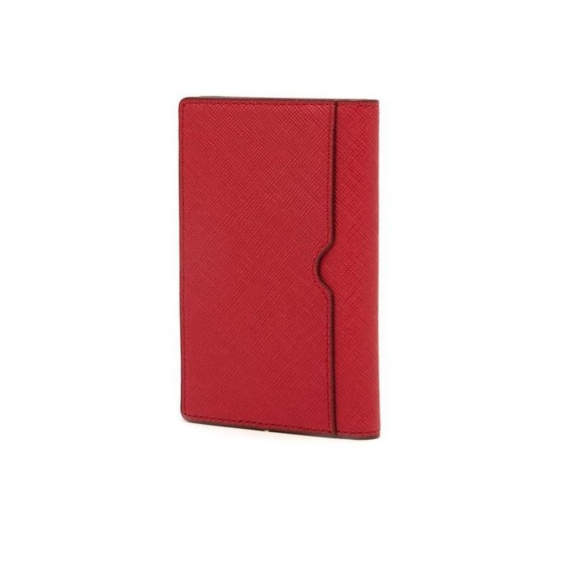 Hazzys (광주신세계)레드 퍼피로고 플랫 카드지갑 HIHO5E134R2 (Gwangju Shinsegae) Red Puppy
