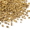 Craftdady 300Pcs Antique Golden Tibetan Alloy Spacer Beads 30 Styles