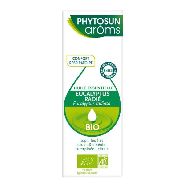 Phytosun'aroms Phytosun Aroms Huile Essentielle d'Eucalyptus Radié Bio