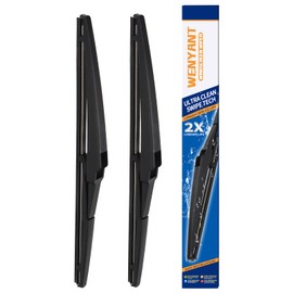 14 Inch Rear Wiper Blade Compatible with Jeep Cherokee 2022-2014 Hyundai Accent 2011-2007 Santa Fe 2012-2007 Tucson 21-16 Mazda 3 13-10 CX-5 CX-7 CX-9 Back Windshield Wiper 14A H352 (Pack of 2)