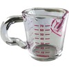 Rattleware 3 oz Espresso Shot Glass Pitcher with Pink Marking–