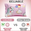 LHLZNB Baby Toddler Pillowcase,2 Pack 100% Cotton Pillow Cover,Cot Bed