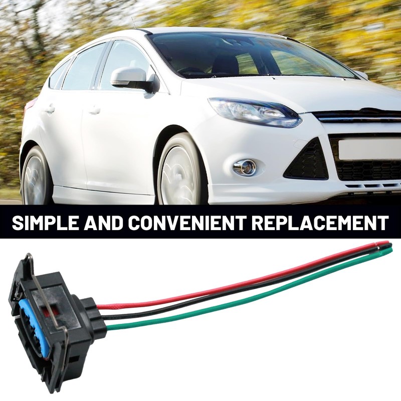 Ollanoos 3Pin Auto Mk3 Ignition Plug, Waterproof Electronic Connector Wire
