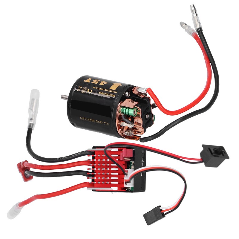 540 Brushed Motor 360A ESC with T Plug Accessory Fit