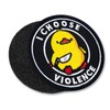 backtime I Choose Violence Embroidered Morale Patch, Humor Tactical Patch