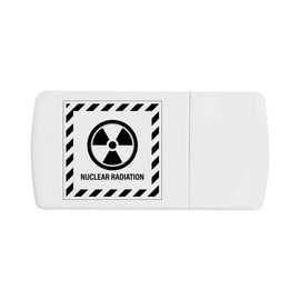 'Nuclear Radiation' Pill Box with Tablet Splitter (PI00023978)