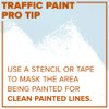 INSL-X Acrylic Latex Traffic Paint, Yellow, 1 Gallon