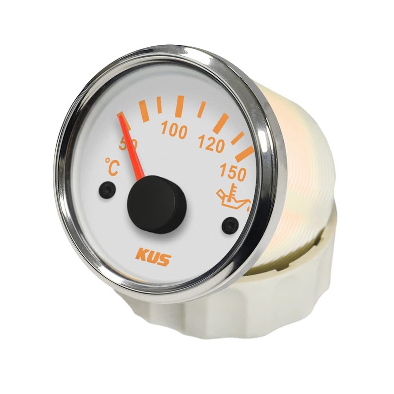 KUS Oil Temperature Display 50-150 °C with Backlight 12 V/24