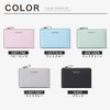 Kugusa Women's Bi-fold PU Leather Wallet, 10 Cards, Storage Zipper,