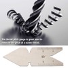 Center Fishtail Gauge Stainless Steel Thread Pitch Gauge Thread Pitch