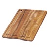 Teakhaus Teak Cutting Board - Rectangle Edge Grain Board With