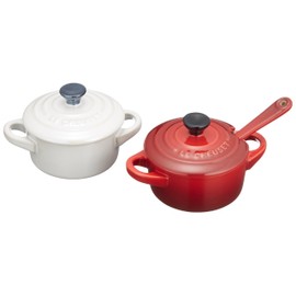 Le Creuset Petite Cocotte Set CR & WL- Bridal Box