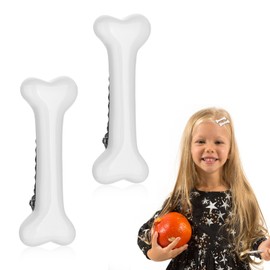 WLLHYF Pack of 2 Halloween Christmas Bone Hair Clips Skull Skeleton Hair Pins Side Hair Clip Halloween Christmas Cosplay Costume Decorative Hair Berets Accessories for Women Girls