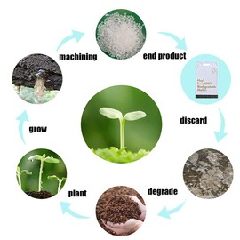 10x13 Inches 100% Biodegradable D2W Poly Mailers with Handle, 50pcs White Compostable Envelopes Shipping Bags, Eco Friendly Waterproof Stretchable Self Sealing Mailing Bags