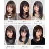 AQUADOLL wg352MBK Medium Semi-Long Layered Inner Mesh Full Wig, One