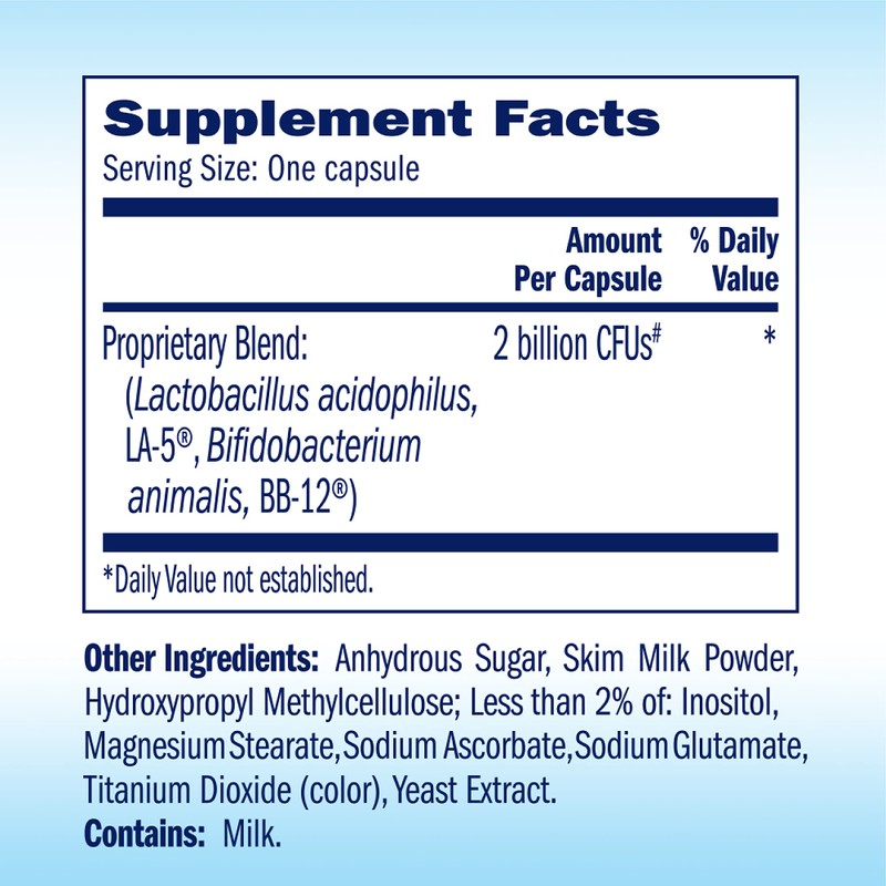 TruBiotics Daily Probiotic, 60 Capsules - Gluten Free, Soy Free