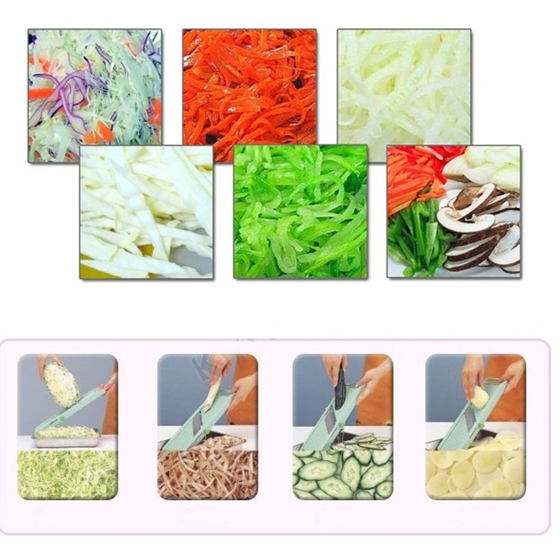 Japanese Slicer Vegetable Fruit Mandoline Cutter Kitchen Food Slicers