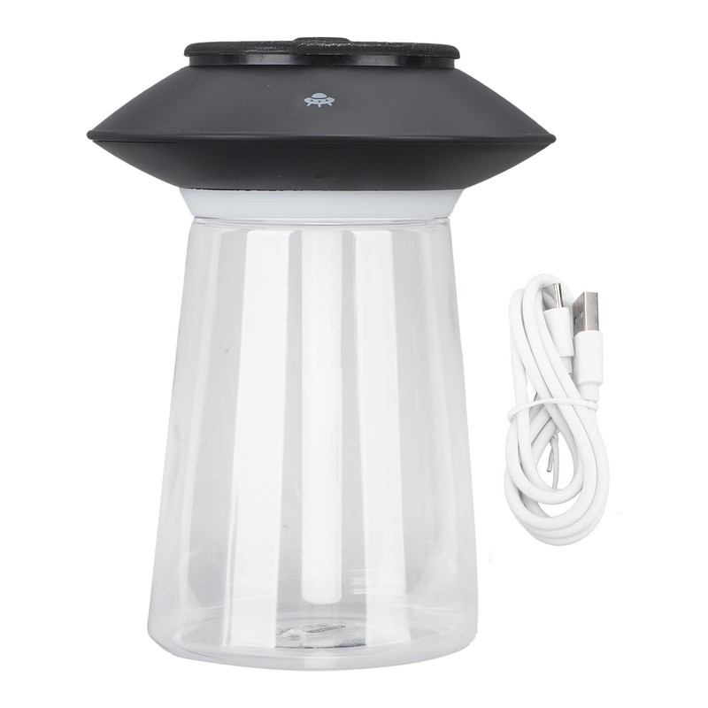 Humidifier Aroma Diffuser Mushroom Shape 760ml Capacity Rechargeable Home Decoration