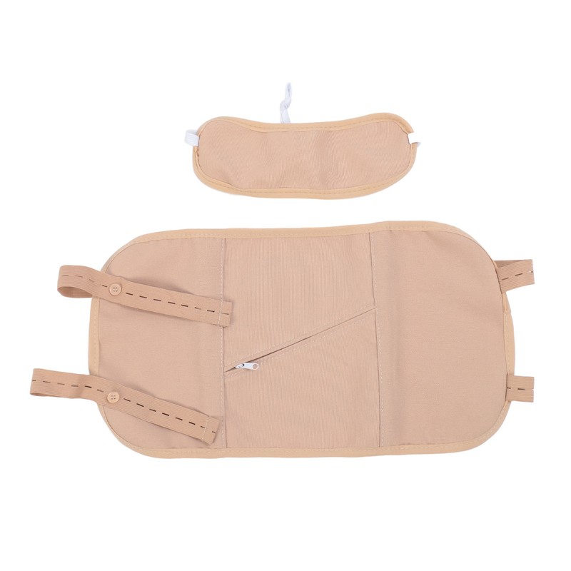 Castor Oil Pack Wrap Kit Reusable Adjustable Organic Cotton Castor