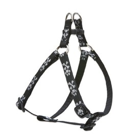LupinePet Originals 1/2" Bling Bonz 12-18" Step In Harness for Small Dogs