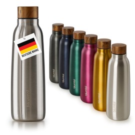 Blumtal® Stainless Steel Insulated Water Bottle - Thermos Flask 500 ml - BPA-Free Thermal Drinking Bottle Cold & Warm - Leak-Proof Metal Drinking Bottle - Thermos Drinking Bottle, Insulating – 500 ml,