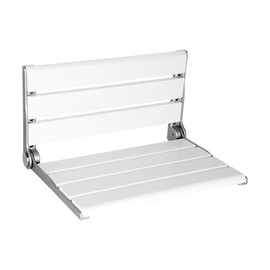 Asiento de ducha montado en la pared de 18 pulgadas, soporte de pared para ducha interior, asiento de ducha plegable, asientos de ducha para adultos