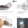 JBscoop Large Ice Scoop with Holes. Stainless Steel Ice Scoop