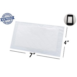 RIKICACA Meat Absorbent Pads 4x7 inch Dri Lock 60 Grams,White Meat Soaker Pads for Vacuum Sealer Bags (80pcs)